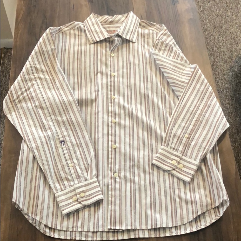 Tommy Bahama dress button down shirt xl